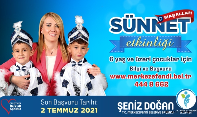 Merkezefendi Belediyesi’nden sünnet şöleni