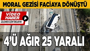Kazada yaralı sayısı 25'e yükseldi