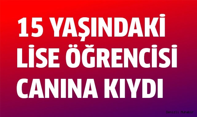 Not bırakıp, canına kıydı