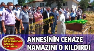 Oğul'dan anneye son görev