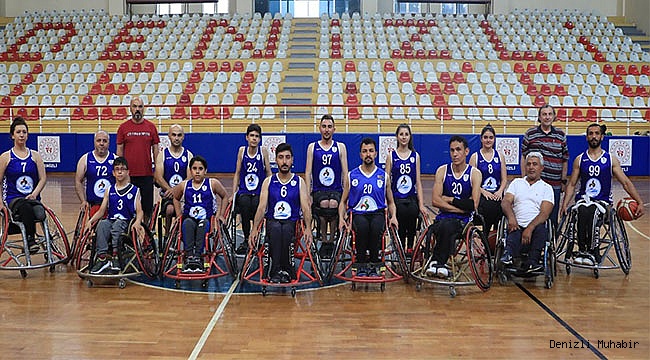Pamukkale Belediyespor tekerlekli sandalye basketbol takımı lige hazır