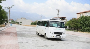 Pamukkale'de alt yapının ardından üstyapılar da tamamlanıyor