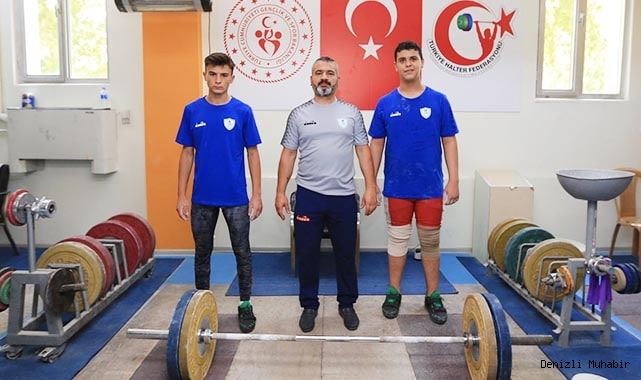 PAMUKKALELİ HALTERCİLER TÜRKİYE ŞAMPİYONASI’NA HAZIR