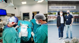 PAÜ'de uyanıkken beyin ameliyatı oldu