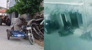 Sepetli motosikleti çaldı, sattı, yakalandı