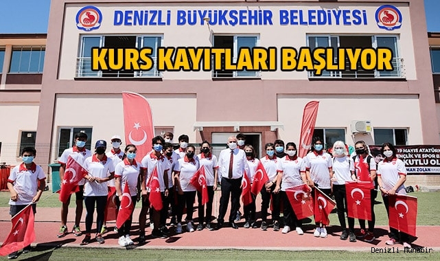 Spor kursları 20 branşta kaldığı yerden