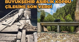 Suçatı köprüsü yenilendi