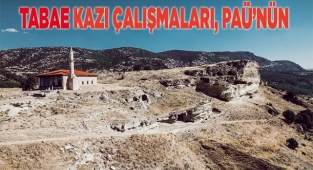 Tabae Kazı Çalışmaları, PAÜ’nün