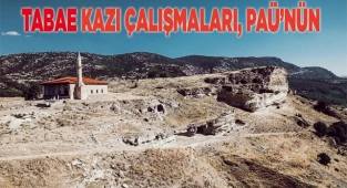 Tabae Kazı Çalışmaları, PAÜ’nün