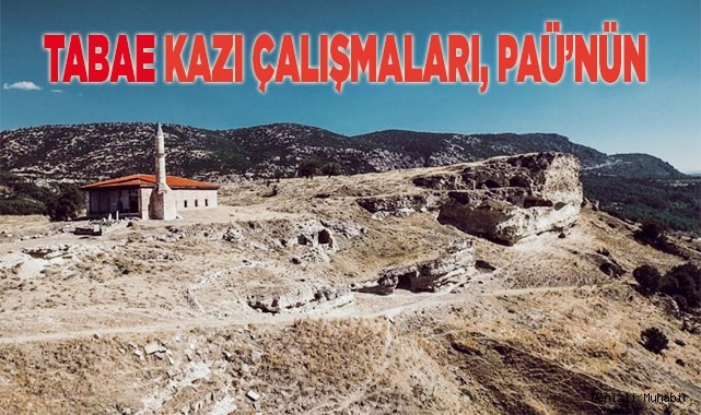 Tabae Kazı Çalışmaları, PAÜ’nün