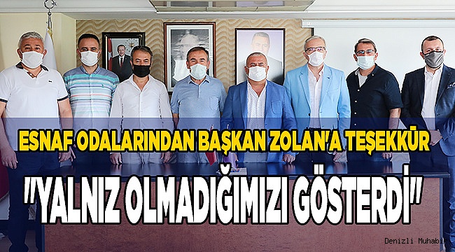 "Yalnız olmadığımızı gösterdi"