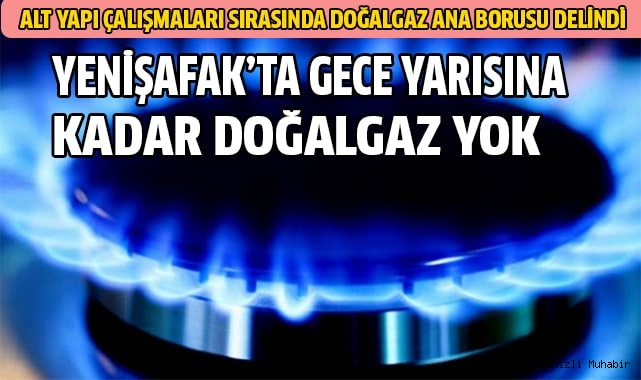 Yenişafak’ta doğalgaz kesintisi