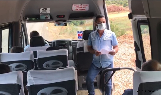 Yolcu gibi binip denetlediler