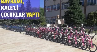 100 çocuğu sevindirdiler