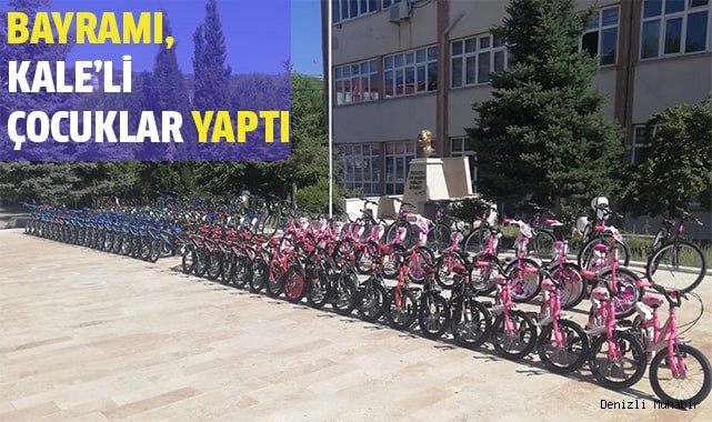 100 çocuğu sevindirdiler