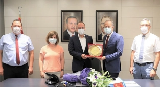 BAŞKAN ÖRKİ’YE, İLÇE MİLLİ EĞİTİM MÜDÜRÜNDEN TEŞEKKÜR
