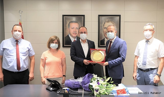 BAŞKAN ÖRKİ’YE, İLÇE MİLLİ EĞİTİM MÜDÜRÜNDEN TEŞEKKÜR