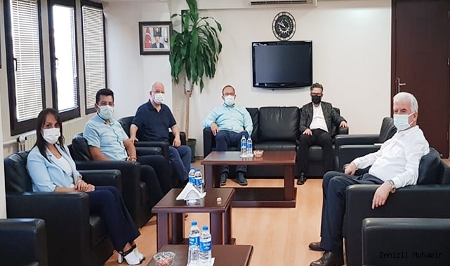 Başkan Tefenlili İl Sağlık Müdürü Öztürk ve beraberindeki heyeti ağırladı