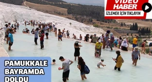 Beyaz cennet bayramda hınca hınç dolu