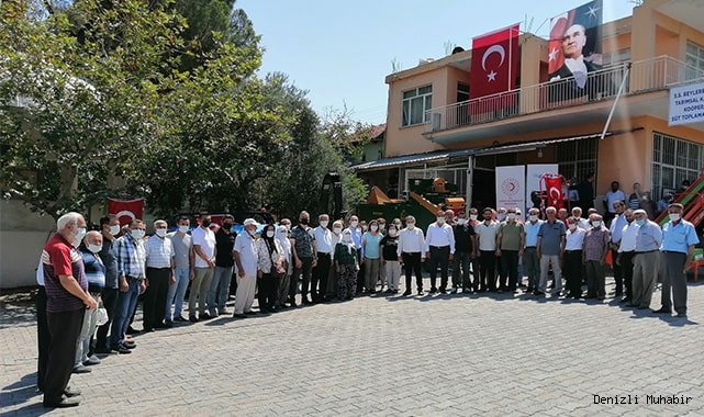 Beylerbeyi çiftçisine yarım milyonluk ekipman desteği