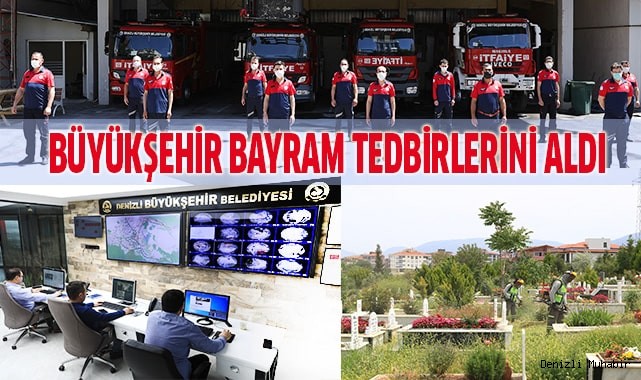 Büyükşehir bayram tedbirlerini aldı