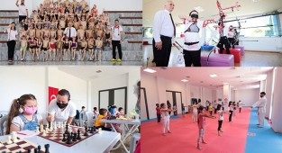 Büyükşehir spor kursları yoğun katılımla başladı
