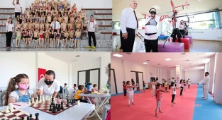Büyükşehir spor kursları yoğun katılımla başladı