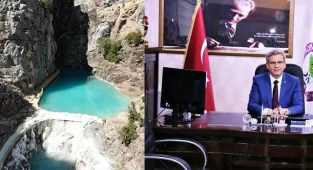 Denizli’de bir kanyon yangınlar nedeniyle kapatıldı