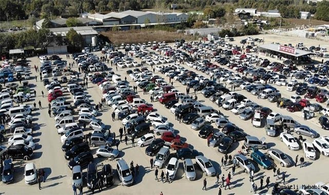 Denizli’de otomobil sayısı 436 bin 144’e ulaştı