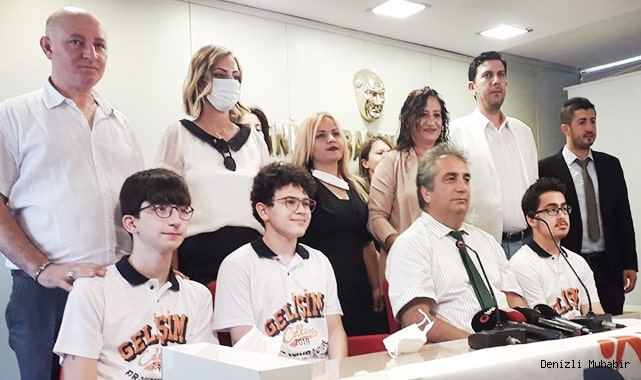 Denizli Gelişim Koleji öğrencisi Salih Şahin, Türkiye 1. oldu