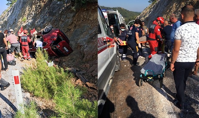 Denizli-Muğla yolunda kaza: 5 yaralı