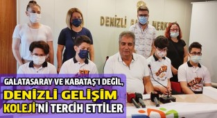 Denizlili birinciler Gelişim Koleji'ni tercih etti