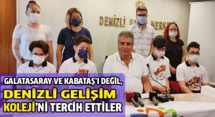Denizlili birinciler Gelişim Koleji'ni tercih etti