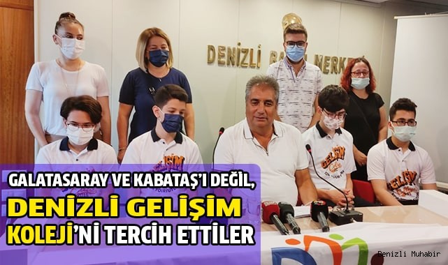 Denizlili birinciler Gelişim Koleji'ni tercih etti