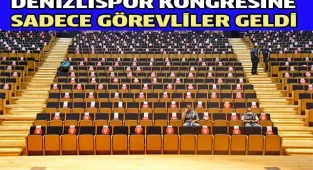 Denizlispor genel kurulu yine yapılamadı