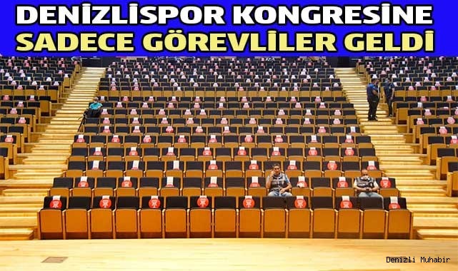 Denizlispor genel kurulu yine yapılamadı