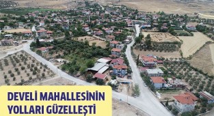 DEVELİ MAHALLESİNİN YOLLARI GÜZELLEŞTİ