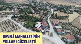 DEVELİ MAHALLESİNİN YOLLARI GÜZELLEŞTİ