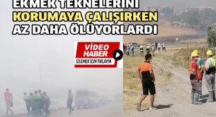 Ekmek teknelerini korumaya çalışırken az daha ölüyorlardı