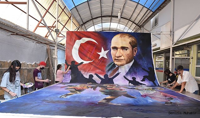 Genç ressamlar ‘Telafi de Ben De Varım’ dedi