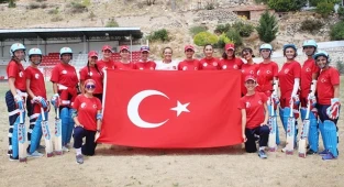 Kriket Milli Takımı, dünya şampiyonasına  Denizli'de hazırlanıyor