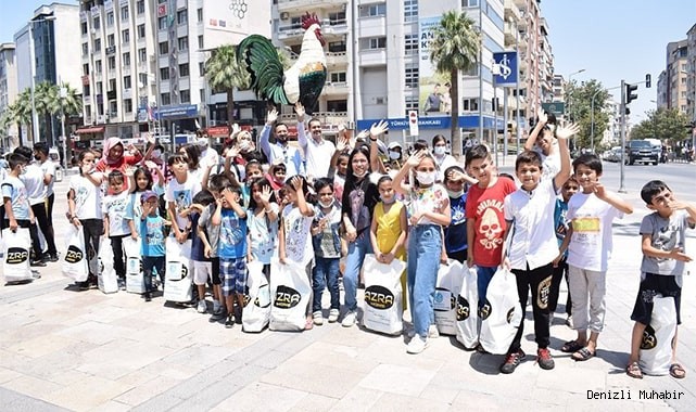 Minikler bayram öncesi sevindirildi