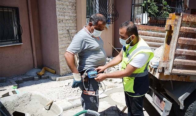 Pamukkale Belediyesi personeline iş hijyeni ölçümü uyguladı