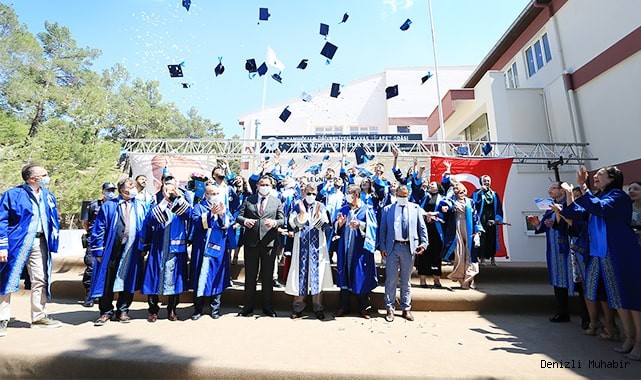 PAÜ’de mezuniyet coşkusu Tavas ve Çivril ile devam etti