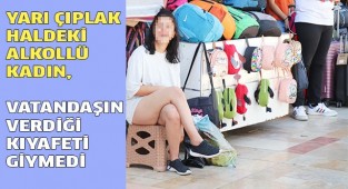 Polise zor anlar yaşattı