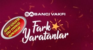 Sabancı Vakfı, Güney’de Golf Turnuvası düzenledi