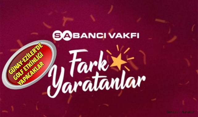 Sabancı Vakfı, Güney’de Golf Turnuvası düzenledi