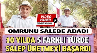 Salep borsası için çalışıyor