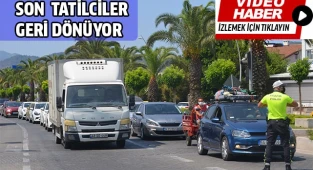 Son  tatilciler geri dönüyor