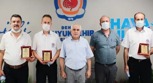 Ulaşım A.Ş.’den başarılı şoförlere plaket